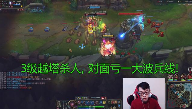 LOL：青蛙展现新套路“攀岩组合”，3级就能越塔杀人!