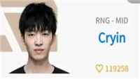 LOL：RNG战队将继续扶持小虎 Cryin疑似被放弃