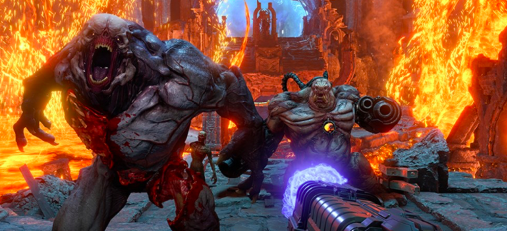 五大暴力血腥射击游戏，《毁灭战士：永恒》上榜