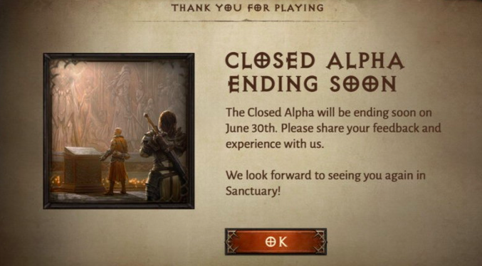 《暗黑破坏神：不朽》海外封闭技术测试结束