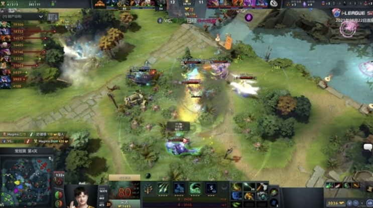 DOTA2：VG以 2-0轻松战胜Magma