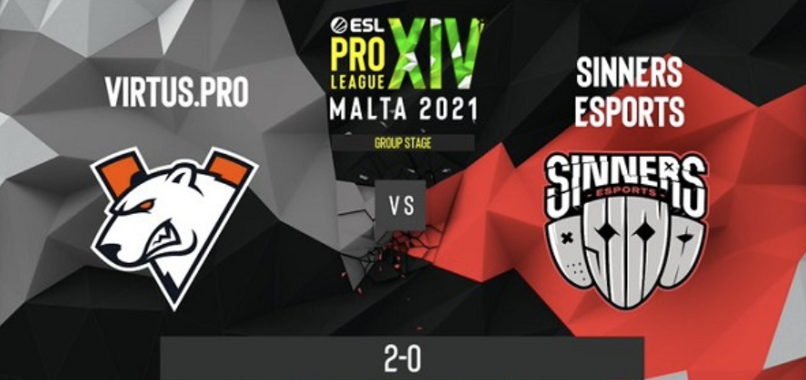 CSGO：Virtus.pro以2-0战胜Sinners，解锁首胜