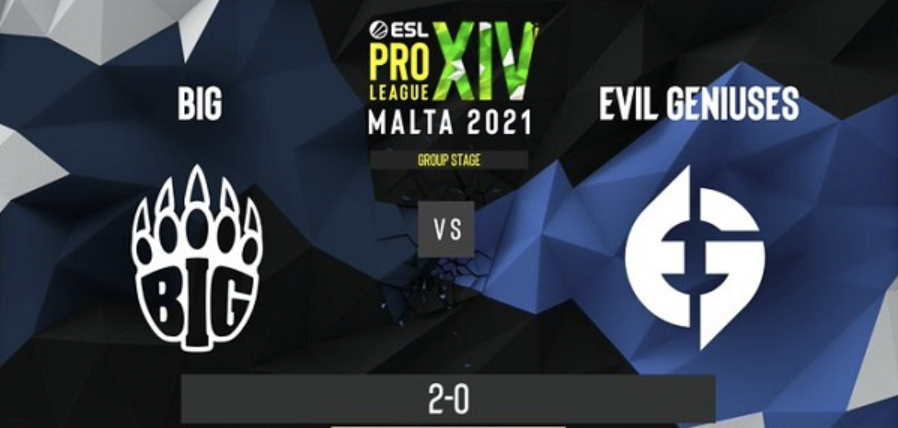 CSGO：BIG以2-0击败Evil Geniuses，取得首胜