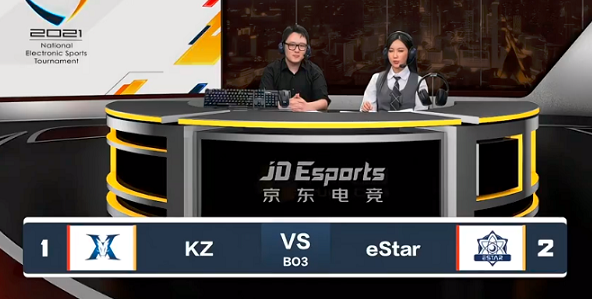 穿越火线：eStar让一追二，2-1力克KZ