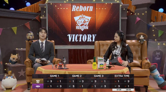 第五人格IVL：Reborn凭借加赛时长更短，击败XROCK