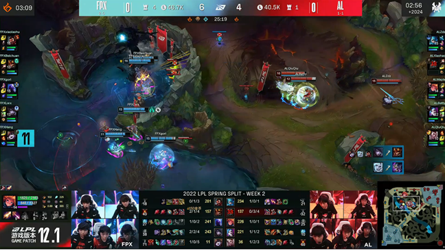 Xiaolaohu提供强势输出，助力FPX以 2-0轻取AL