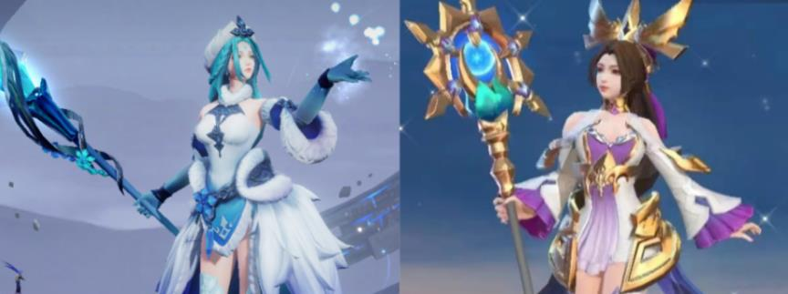 王者：李白探幽变成传说，王昭君紫衣限定美哭