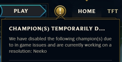 外服出现妮蔻可变泉水防御塔的bug 目前官方已禁用妮蔻